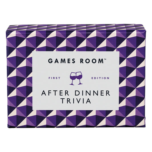 After Dinner Trivia Games Room
