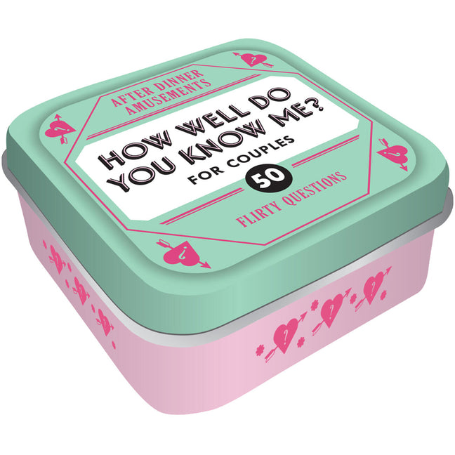 After Dinner Amusements: How Well Do You Know Me? for Couples: 50 Flirty Questions Chronicle Books